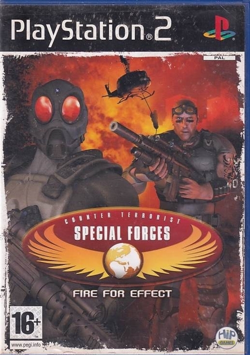 CT SPECIAL FORCES Fire for Effect - PS2 (B Grade) (Genbrug)